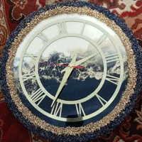ساعت رزینی دست ساز بیس کارچوب موتور آرامگرد