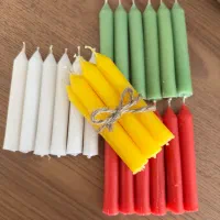 شمع قلمی ده سانتی