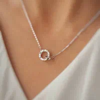 گردنبند نقره ایتالیایی