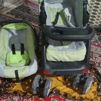 کالسه و نینی لای لای کاملا تمیز و نو