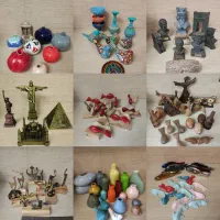 انواع دکوری جات ایرانی و خارجی مجسمه گلدان تابلو