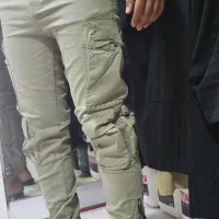 شلوار کتان ۱۰ جیب دمپا زیپ