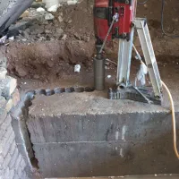 کرگیری برش بتن کاشت میلگرد