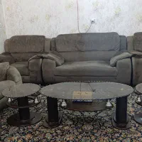 مبلمان 7 نفره با جنس مخمل