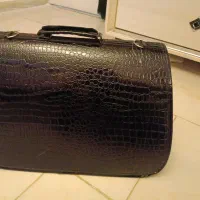 کیف چرم مشکی درجه یک جنس نو