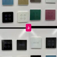 کلید پریز لمسی هوشمند|مصالح و تجهیزات ساختمان|تهران, سازمان برنامه شمالی|دیوار