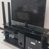 تلویزیون 42 اینچ به همراه سینمای خانگی با برند LG|تلویزیون و پروژکتور|پردیس, |دیوار