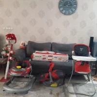 تخت نوزادنوجوان و کمد و ست نوزادی|تخت و صندلی بچه|شیراز, شهرک گلستان|دیوار