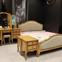 سرویس خواب فرانسوی/ تخت ابزاری / سرویس خواب چوبی
