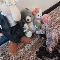 چندتا عروسک سالم همه باهم ۵۵۰|اسباب‌بازی بچه|پاکدشت, حصار امیر|دیوار