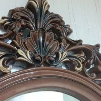 یک عدد آینه با میز آینه دیواری کاملا سالم|آینه|رشت, یخسازی|دیوار