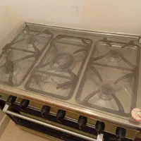 اجاق گاز پنج شعله فر دار رز گاز