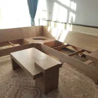 فروش مبلمان خام ۷ نفره تمام ام دی اف|مبلمان خانگی و میز عسلی|اصفهان, محله اسلامی|دیوار