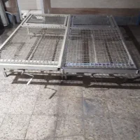 دوعددتخت بیماربه شرط سالم وتمیز|تخت و سرویس خواب|رامشیر, |دیوار