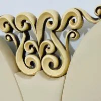 تاج تخت خواب|تخت و سرویس خواب|ایلام, |دیوار