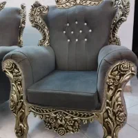 مبل استیل یا سلطنتی ۷نفره|مبلمان خانگی و میز عسلی|تنکابن, |دیوار