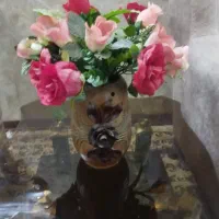 گلدان گل مصنوعی