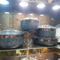 سرویس قابلمه اصل ترکیه ( پوشش گرانیت ) برند بریونی