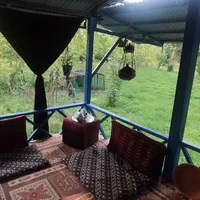 کلبه جنگلی وارش رشت (سراوان ) روستای کچا|اجارهٔ کوتاه‌مدت ویلا و باغ|رشت, دباغیان|دیوار