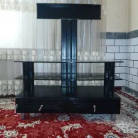 میز تلوزیونی شیشه ای