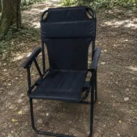 صندلی تاشو ۹فنره با میزش
