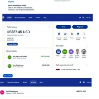 اکانت پی پال به همراه سیمکارت و ویزا کارت|لوازم جانبی موبایل و تبلت|تهران, آجودانیه|دیوار