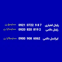 خط رایتل و ایرانسل رند