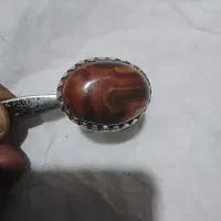 سلام  انگشتر قدیمی ومهردار عقیق سلیمانی