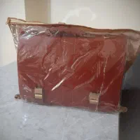کیف چرم اداری مردانه، کاملا نو، رنگ عسلی