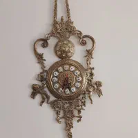 ساعت برنز فرشته سنگین وزن|ساعت دیواری و تزئینی|تبریز, |دیوار