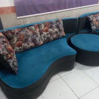 مبلمان ۷ نفره تمیز ومرتب|مبلمان خانگی و میز عسلی|گنبد کاووس, |دیوار