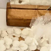 گیفت شمع و اکسسوری سنگ مصنوعی|صنایع دستی و سایر لوازم تزئینی|چابهار, |دیوار