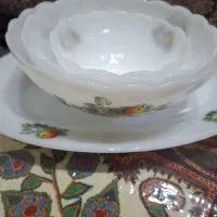 سرویس گل میوه ای اصلی|ظروف سرو و پذیرایی|کرمان, |دیوار