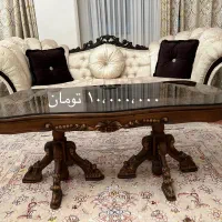 ست مبلمان با میزناهارخوری|مبلمان خانگی و میز عسلی|تهران,  امام زاده قاسم (نیاوران)|دیوار