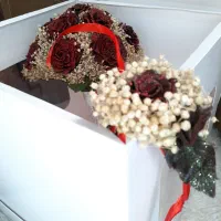 سینی و دسته گل حنا|صنایع دستی و سایر لوازم تزئینی|قائم‌شهر, |دیوار