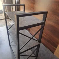 مدل ۷۱ دکوری شلف استند کنار سالنی تولیدی