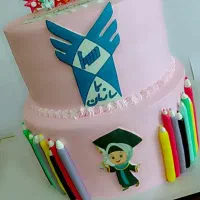 کیک تولد کافی شاپی کاپ کیک