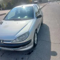 پژو۲۰۶نقره‌ای‌‌‌قابل‌معاوضه|خودرو سواری و وانت|تهران, شهرک طالقانی|دیوار