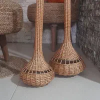 سالونگ حصیری کاردست