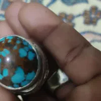 انگشتر فیروزه نیشابوری بزرگ