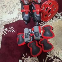 اسکیت با تجهیزاتش|دوچرخه، اسکیت، اسکوتر|گنبد کاووس, |دیوار