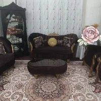 مبل هفت نفر و کمد بوفه