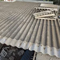 خرپا قوطی ۴در۸و ایرانیت و تیرآهن