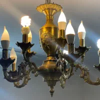 لوستر برنجی|لوستر و چراغ آویز|تهران, شکوفه|دیوار
