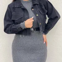 بافت گپ زنانه (پوشاک باران)|لباس|قم, نیروگاه|دیوار