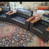 مبلمان چرم مخصوص دفاتر اداری ادارات|مبلمان اداری|دزفول, |دیوار