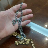 دو عدد گردنبند استیل مردانه آک|بدلیجات|مشهد, هفت تیر (آب و برق)|دیوار