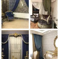 دوخت ونصب انواع پرده /طرح ویژه رایگان|پرده، رانر، رومیزی|اصفهان, هفتون|دیوار