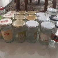 شیشه خالی  در فلزی