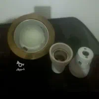1 عدد نورافکن و 2 عدد هلدر سرامیکی